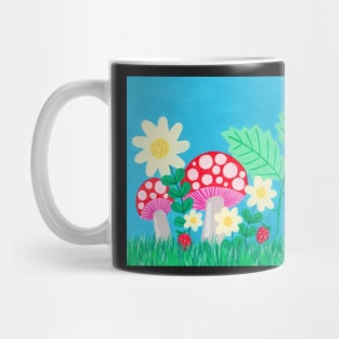 Country mouse and mushroom mouse Mug